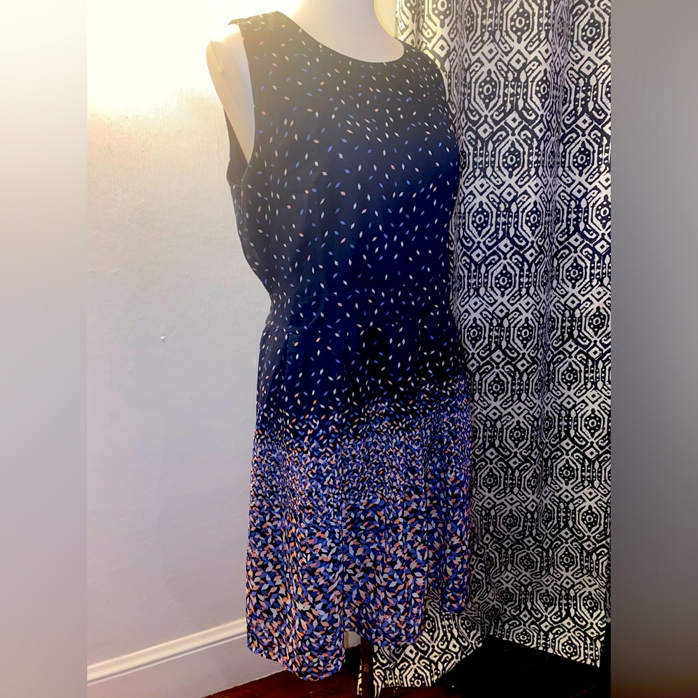 Maison Jules Sz 14 NWOT Confetti Dress SO CUTE